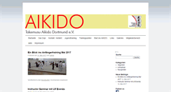 Desktop Screenshot of aikido-balou.de